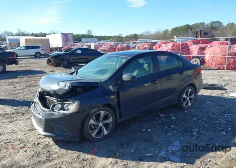 2017 Chevrolet Sonic Ls Auto из США, поврежденный, VIN 1G1JB5SH5H4171998
